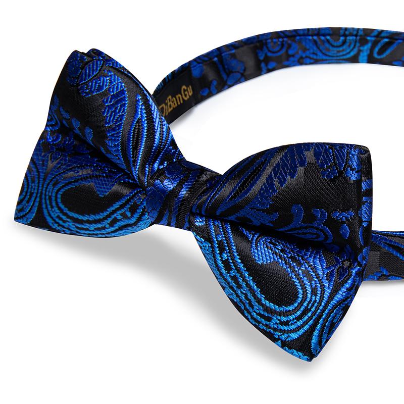 Галстук-бабочка для мужчин, классический красный, зеленый, с узором пейсли, предварительно завязанный галстук-бабочка, набор запонок для вечеринки, подарок с узлом-бабочкой, мужские аксессуары