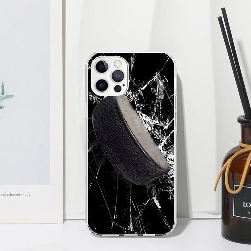 Чехол для телефона Sport 'Ледовая арена для хоккея' Для iPhone 17 Air 16 15 Plus 16E 14 Pro Max 13 Mini 12 11 7 8 SE Fundas Мягкая задняя крышка 17 Air