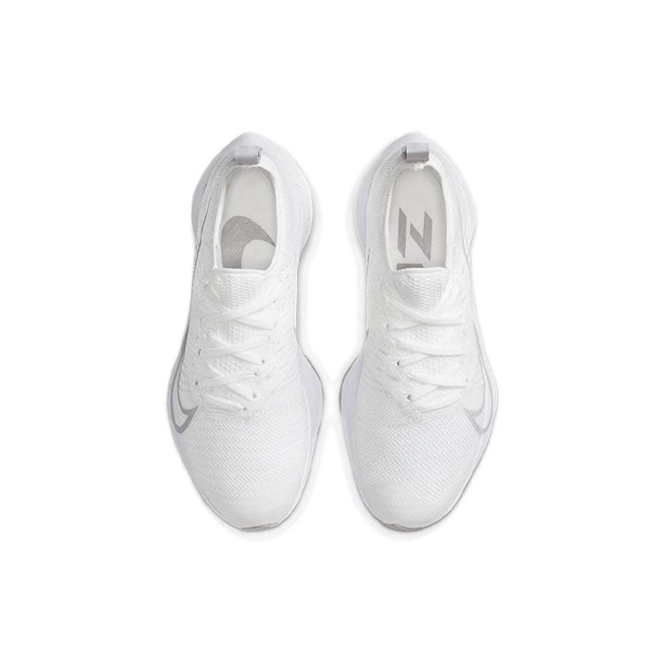 Nike Womens Air Zoom Tempo NEXT% Flyknit 'White Atmosphere Grey' (women's sizes) White / Atmosphere Grey Running Shoes CI9924 101