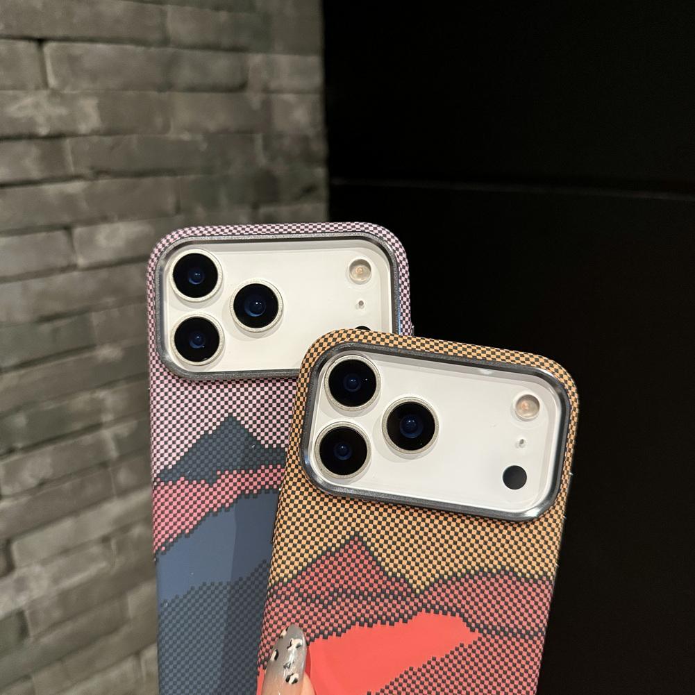 Магнитный чехол Star and River из кевлара и углеродного волокна для iPhone 17 Pro Max 17 Pro 17 Air 16 Pro Max 15 + 14 13 12 11 Защитная крышка