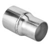 Universal Exhaust Tip Adapter Coupling Connector Reducer Pipe Aluminum 2in OD To 2.25in OD