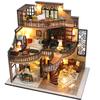 (t-FREAK) 1:32 Dollhouse DIY Kit Set Miniature Dream Pavilion
