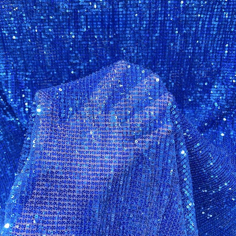 3 мм Прямые Плоские Блестки Вышитые Прочные Бисерная Вышивка Сетка Свадебное Платье Детская Одежда Ткань с Блестками На Метр