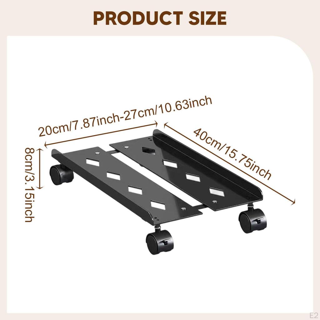 Металлическая подставка для компьютера, корпус, поддержка, регулируемая, практичная, универсальная, стойка для хранения, перфорированная