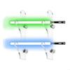 2Pcs Decorative Lightsaber Showing Stand Acrylic Lightsaber Display Rack  Countertop