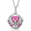 Pregnancy Bola Angel with Wings Pink Ball Necklace Jewel Future Mother