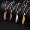 Classic Handsome Bullet Head Model Pendant Necklace, the Best Souvenir for Friends