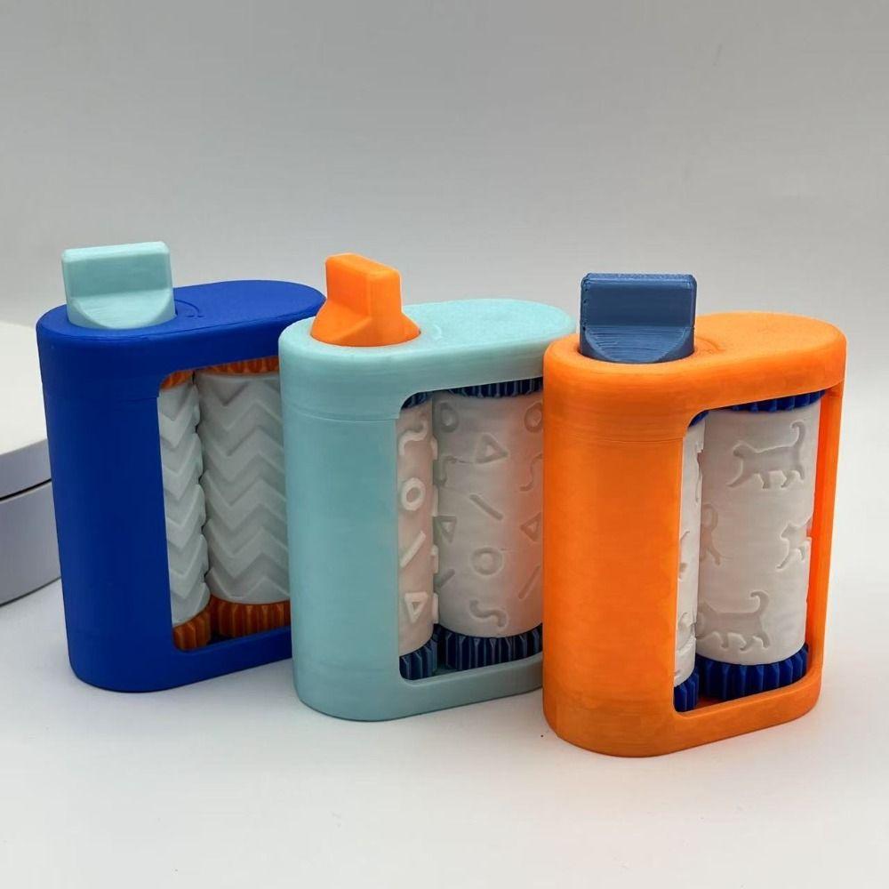 3D Printing Business Card Embosser Mini Size Mini Seal Wood Embossing Machine  Stationery Making