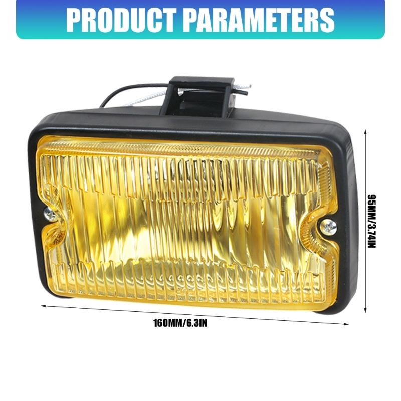 Professional Fog Light Spotlamp 55W Warm Light Lamp Output Perfect For 205 CTI 106 Rainy Foggy Conditions Easy Install