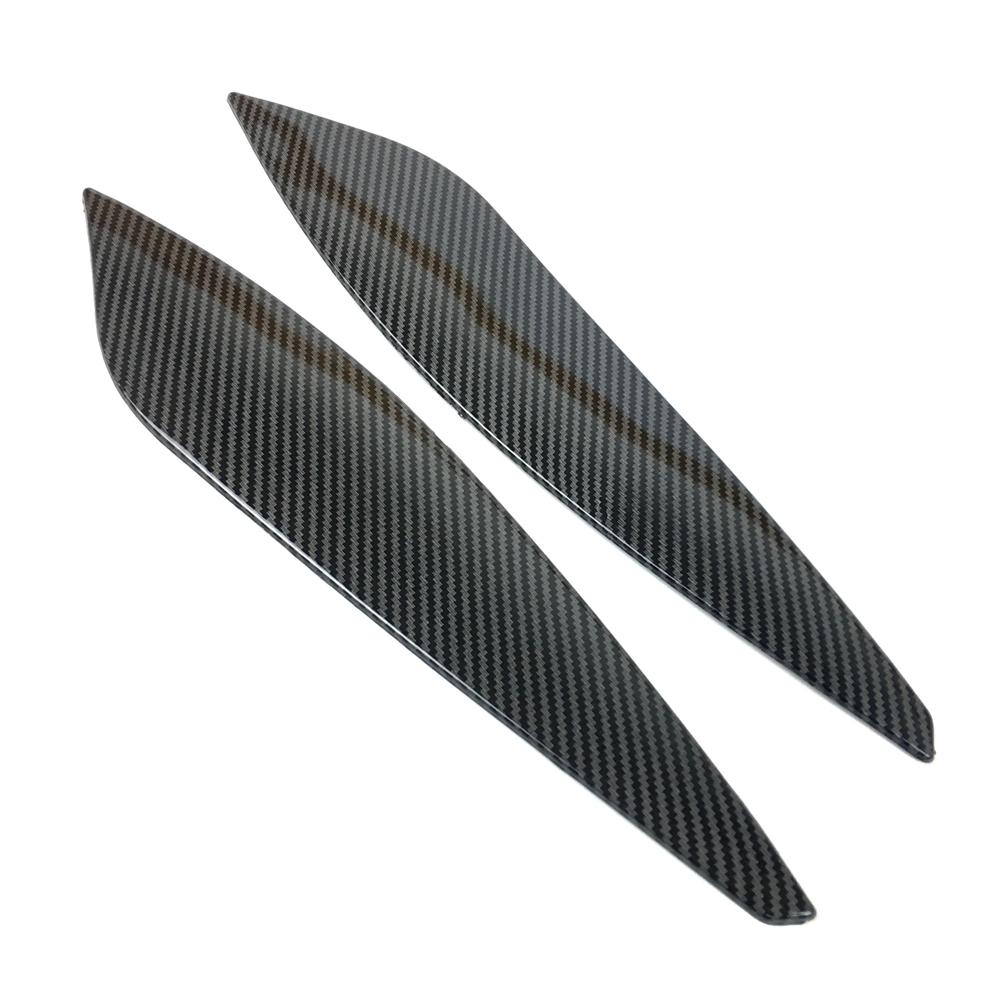 Motorcycle Fuel Gas Tank Side Insert Panel Covers Fairing Trim For YAMAHA YZF YZ-F R6 2003-2005 Carbon Fiber Painted