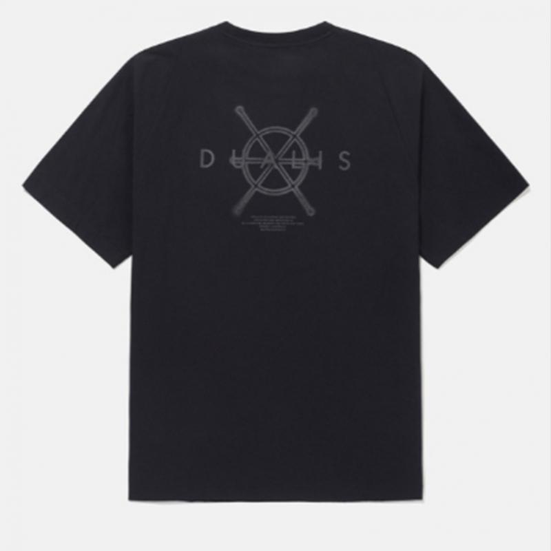 Футболка с коротким рукавом DescenT Dualless Woven B1 sq221dTs42 Beig Blk0 Lygy