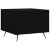  Coffee Table, Black, 50x50x40 Cm, Wood-based Material