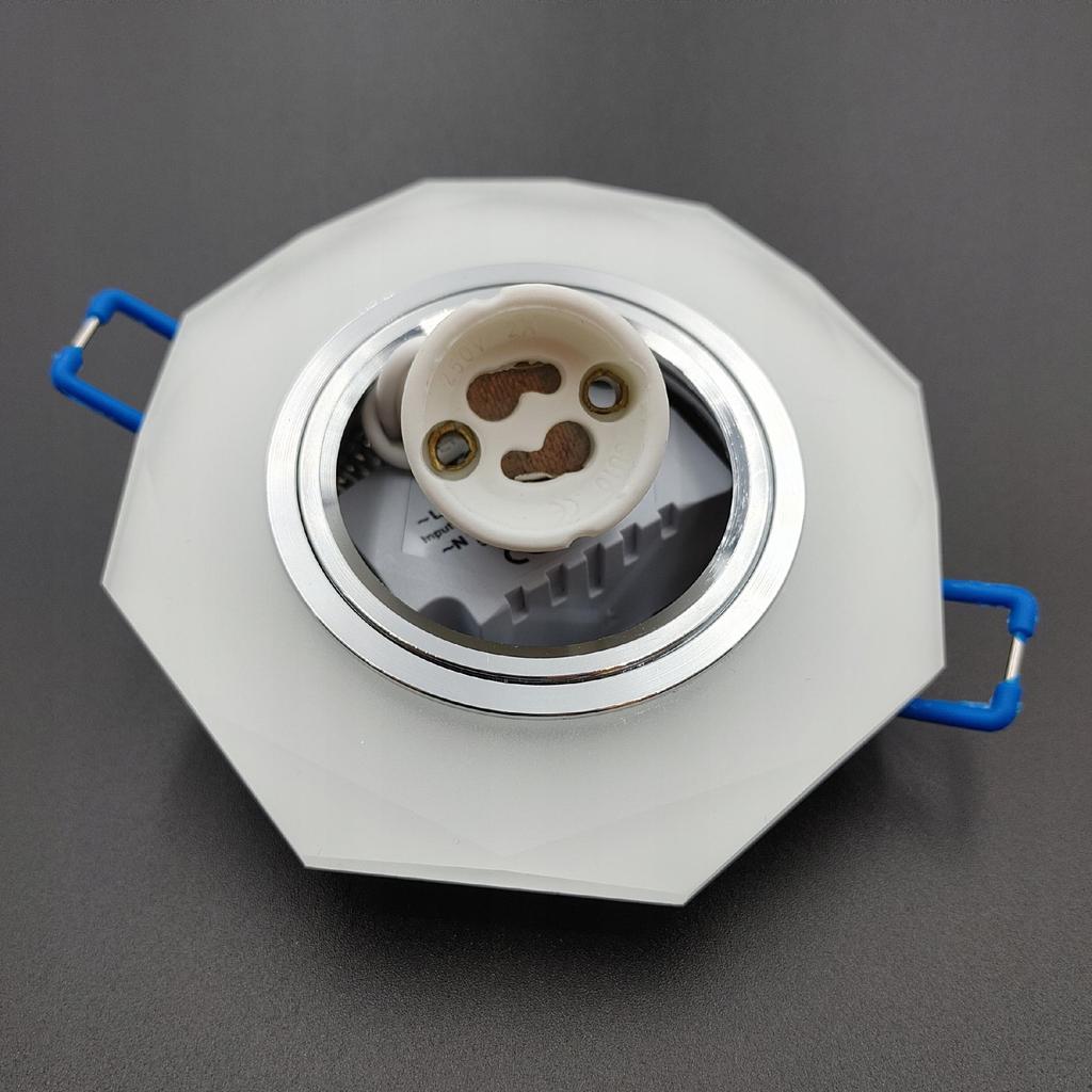 Halogen Glass Ceiling Fixture + Gu10 LED Strip