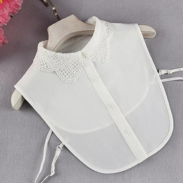24 Styles Female Chiffon Fake Collar for Women Blouse Shirt False Collar Ladies Lapel Detachable Collar Female Decorative