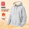 MINISO Men's Winter Fleece Hooded Sweatshirt Z