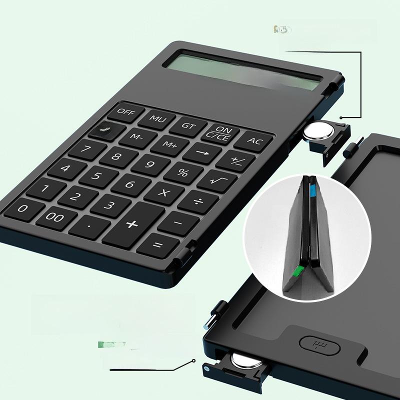 Многофункциональный портативный мини-калькулятор с доской для рукописного ввода — идеально подходит для бизнеса, учебы и использования в офисе