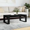  Coffee Table, Black 102x50x35 Cm, Wood-based Material