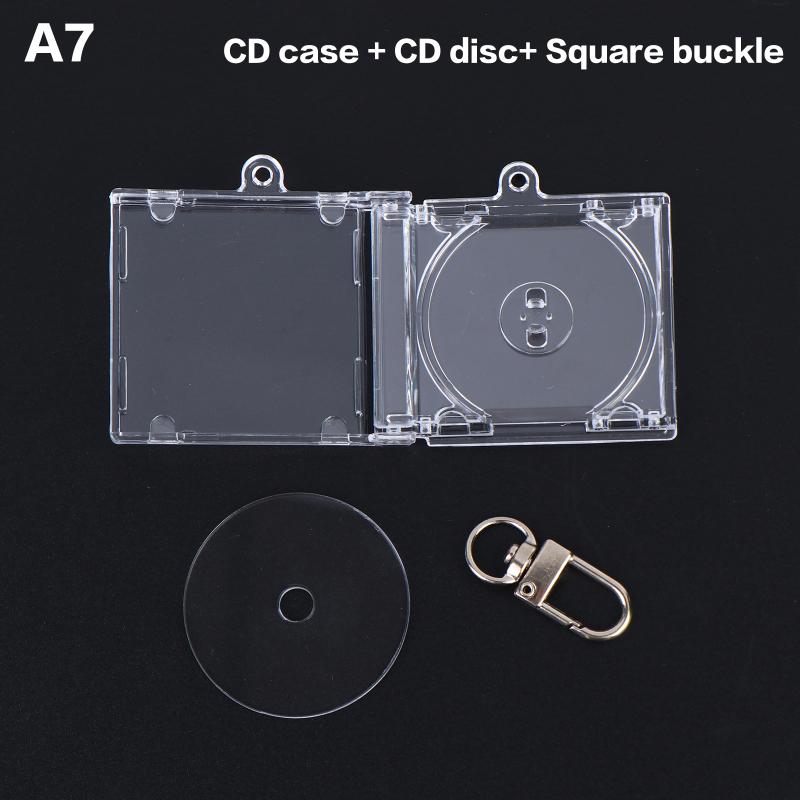 Мини NFC Функциональный Чехол для CD Диска Брелок Периферийный Альбом Держатель для Ключей Для DIY Подвеска на Рюкзак