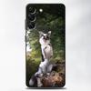 Border Collie Dog Phone Case For Samsung Galaxy A13,A21s,A22,A31,A32,A52,A53,A71,A80,Soft Black Shell