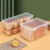 Bread Container Storage Box Dispenser Transparent With Cover Case Toast Cake Containers Airtight Box Bread Storage Box Home Tool