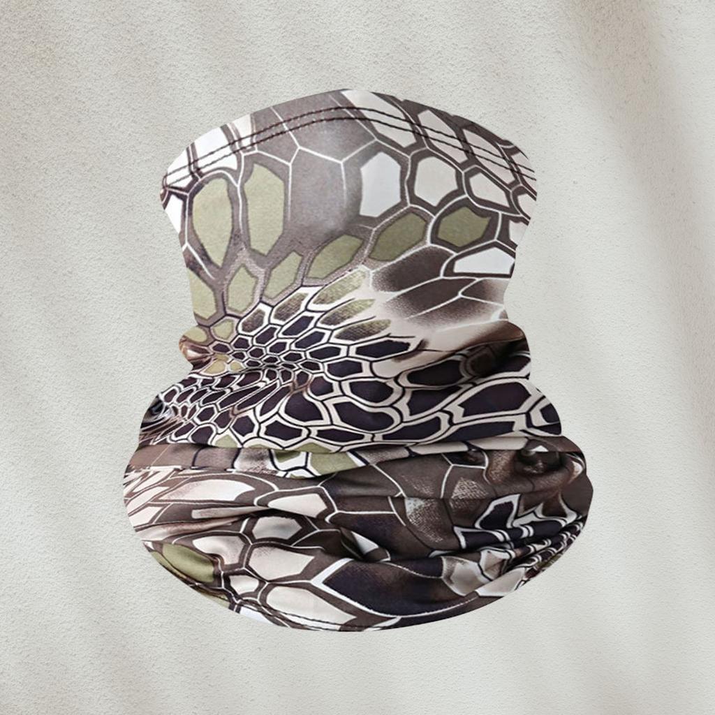 Summer Sunshade Cycling Mask Outdoor Fishing Anti-ultraviolet Camouflage Print Headscarf Sunscreen Neck Scarf