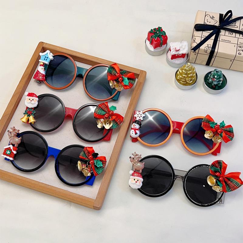 Большие круглые солнцезащитные очки Merry Christmas Luxury Brand Designer, женские и мужские, винтажные, популярные, для вечеринок, панк-солнцезащитные очки