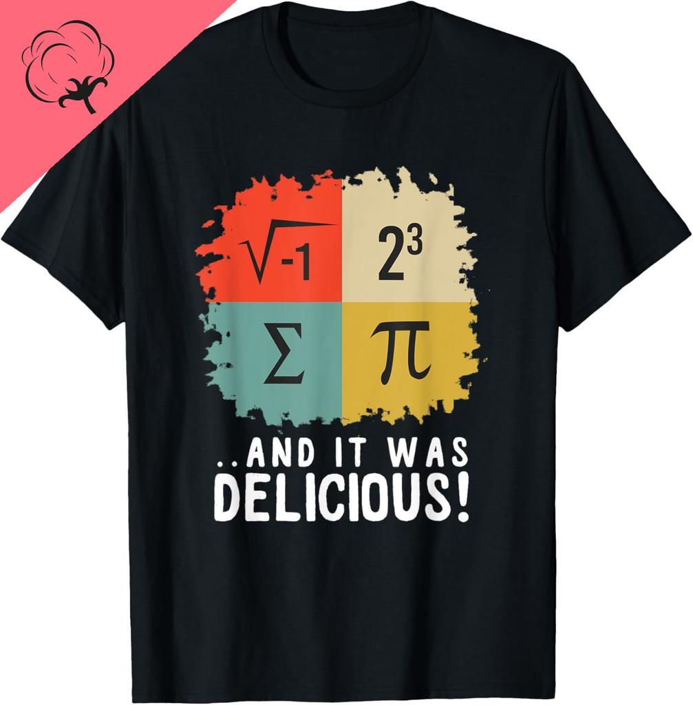Математическая Забавная Алгебраическое Уравнение Я Люблю Математику Футболка Дышащая и Удобная Пара Харадзюку Мужская Футболка Camisas