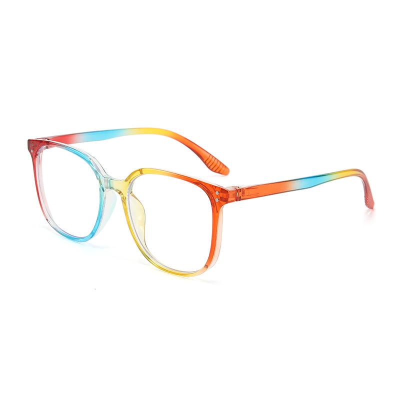 Ретро Большие квадратные очки оправа модная модель Rice Ding легкие и удобные женские высококачественные плоские очки