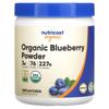 Organic Blueberry Powder, Unflavored, 227G(8Oz)