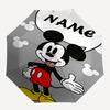 Personalized Name M-Mickey  Print Umbrella - Automatic Open/Close, Eight-Rib Durable Frame, Automatic Folding Umbrella