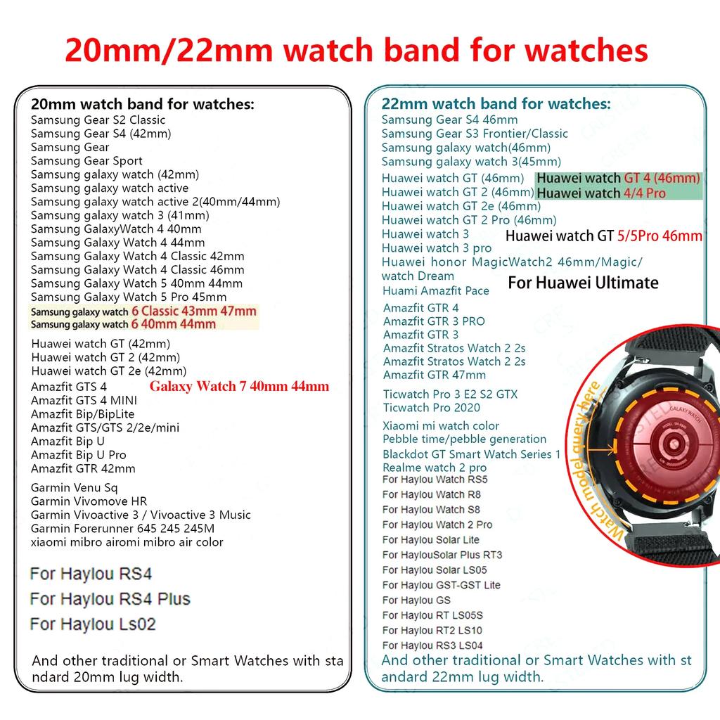 Ремешок из нержавеющей стали 20 мм 22 мм для Samsung Galaxy Watch 7 6 5 4 5Pro 40/44 мм 4/6 Classic 43 47 мм Металлический ремешок для Huawei GT5 4Pro