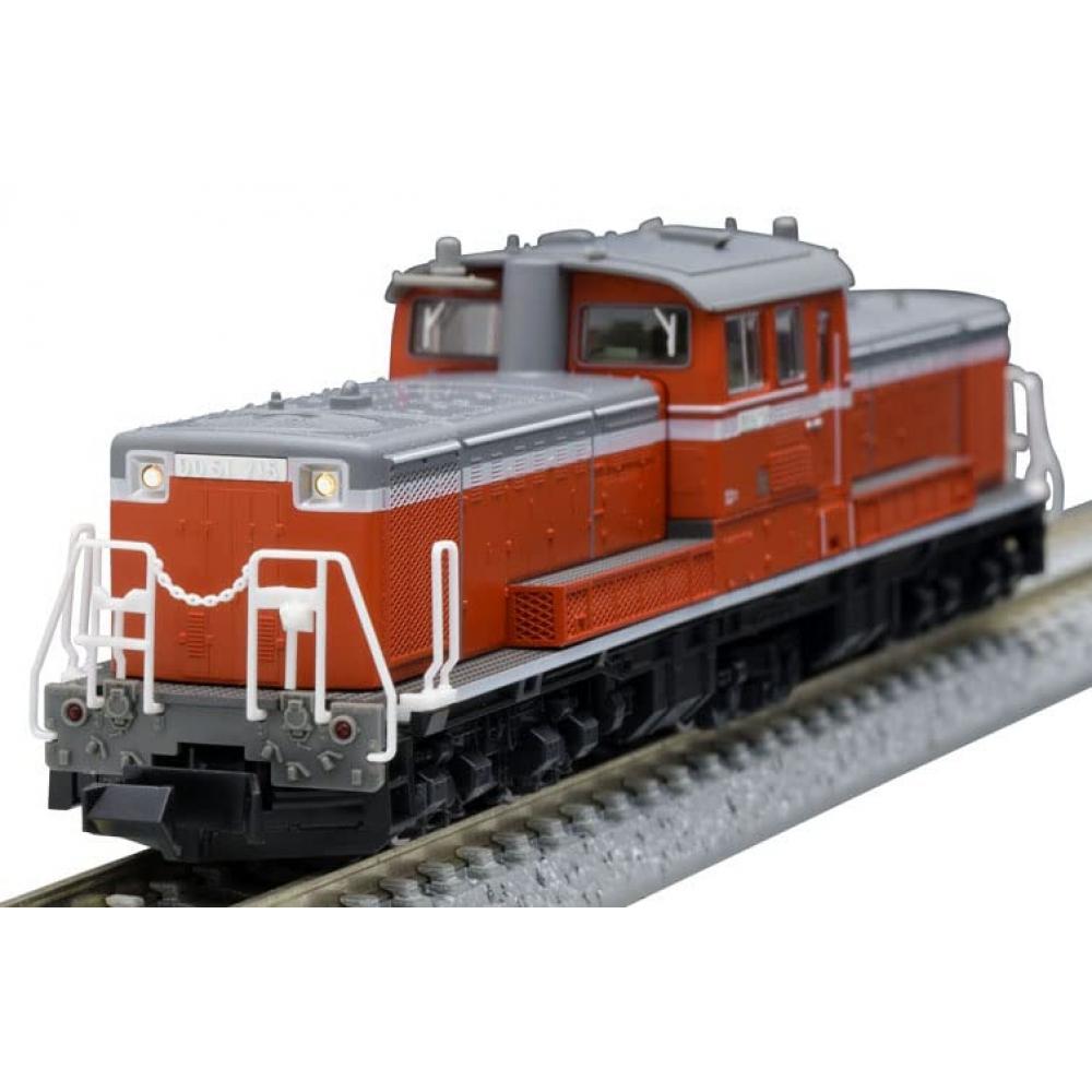 TOMIX N Gauge JNR DD51 500 Тип Теплый регион Тип 2245 Железнодорожная модель Тепловоз Красный