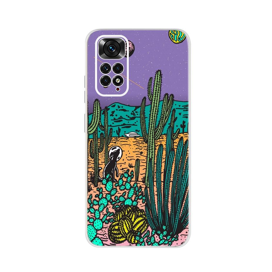For Xiaomi Redmi Note 11 4G Case Redmi Note 11S Soft Silicone Stylish Painted Cover Case For Xiaomi Redmi 11 11S Note11 S Bumper