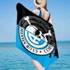 Atletico Belgrano Crest Microfiber Beach Towel, Lightweight And Quick-Dry, for Summer Travel, Beach Essential, Swimming Pool