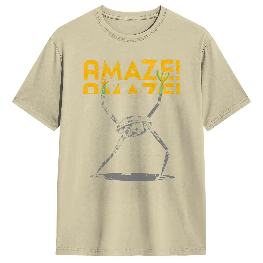 Project Hail Mary Amaze Amaze Amaze T Shirt Summer Fashion T Shirts Unisexs Cotton Plus Size Top Tees Short Sleeves Awesome Tops