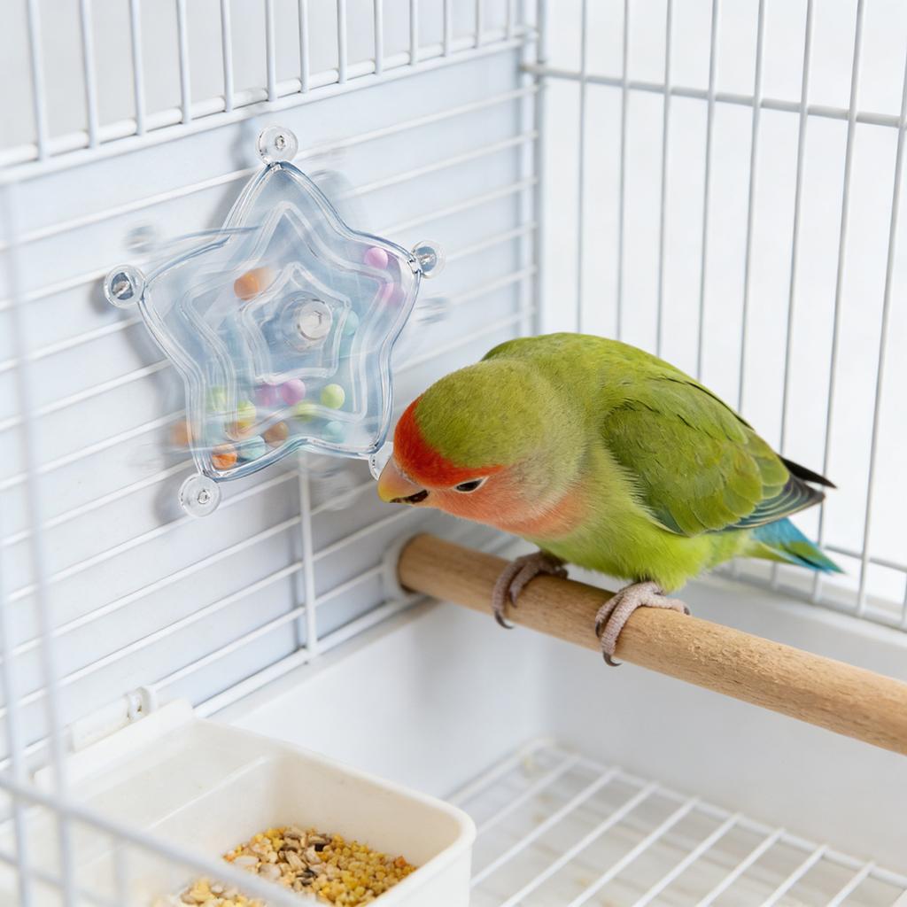 Interactively Parrots Toy Mental And Beak Exercise Toy For Macaws Cockatiels Budgies Enrichment