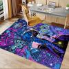 Charming Blue Butterfly Office Chair Mat: Decorative Home Office Gift for Any Room.122302a