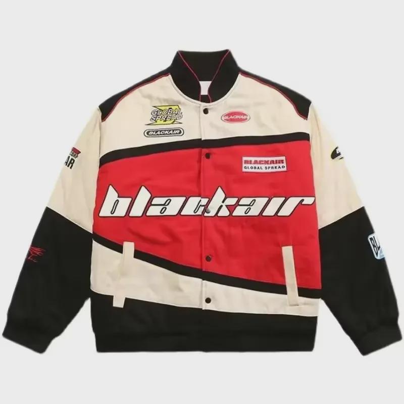 Unisex American Retro Racing Jackets - Trendy Spring/Autumn Streetwear for Men and Women