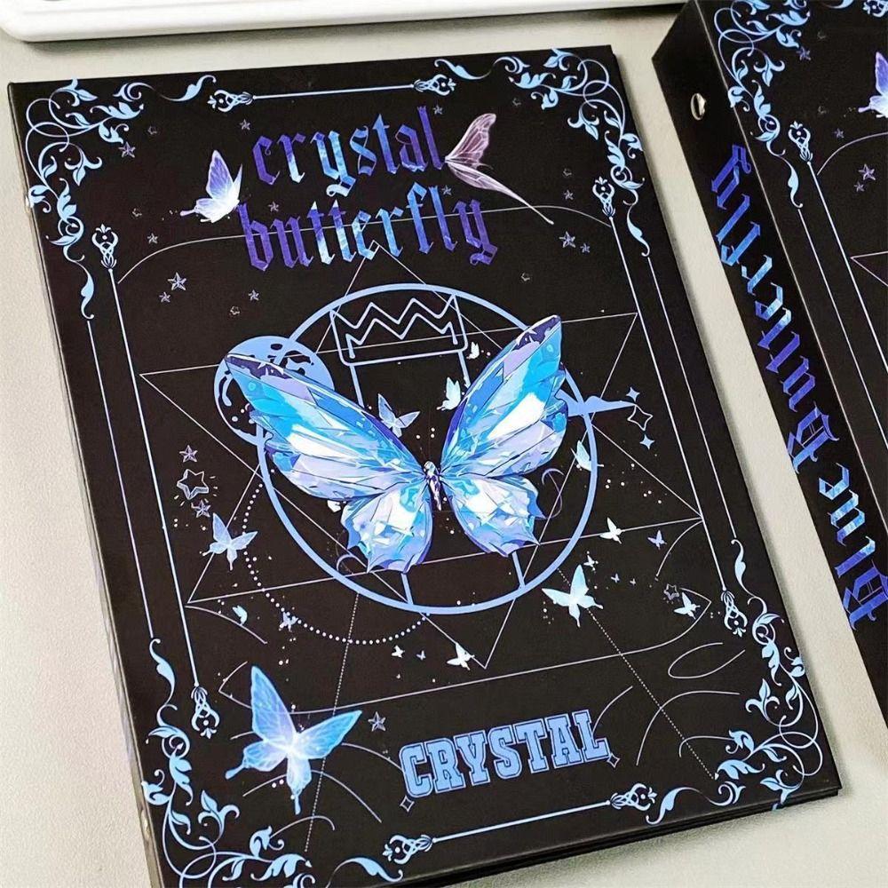 Альбом-биндер А5 на кольцах, держатель для фотокарточек, фотоальбом высокого качества, подарок