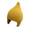 Knitted Kids Beanie Hat Solid Color Toddler Pullover Hat Casual Ear Protection Hat  Daily Wear