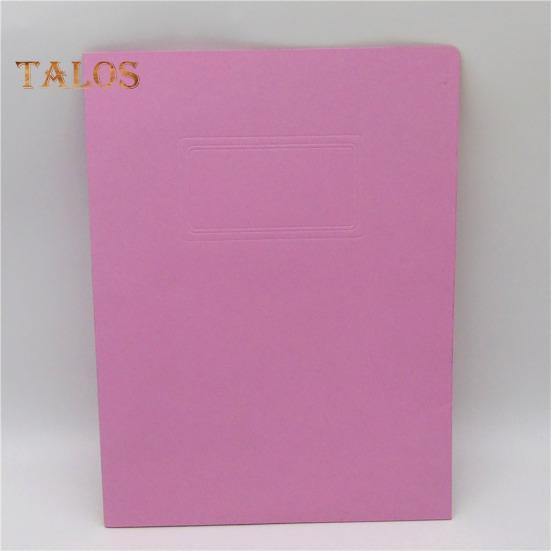 A4 Double File Folder Color-Coded Paperwork Organizer Double Pocket Business Card Slot Visual Appeal File Organizer