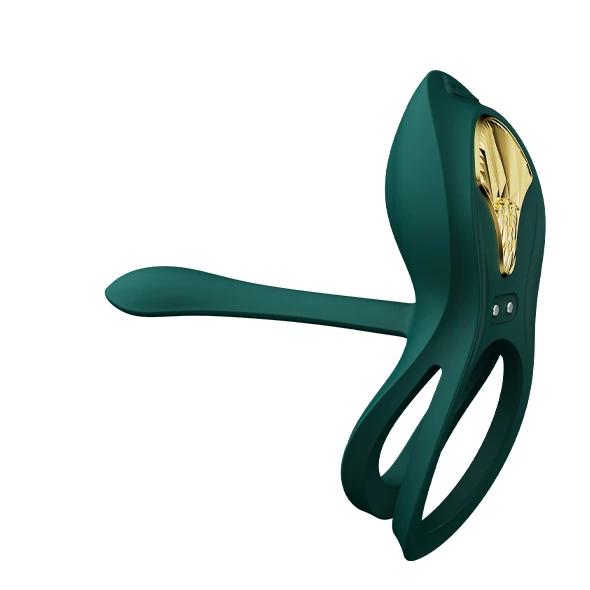 Zalo - Bayek Green Vibrating Penis Ring With Remote Control