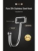 Transparent No-Trace Adhesive Wall Hook - Strong Load-Bearing, No-Punch Installation