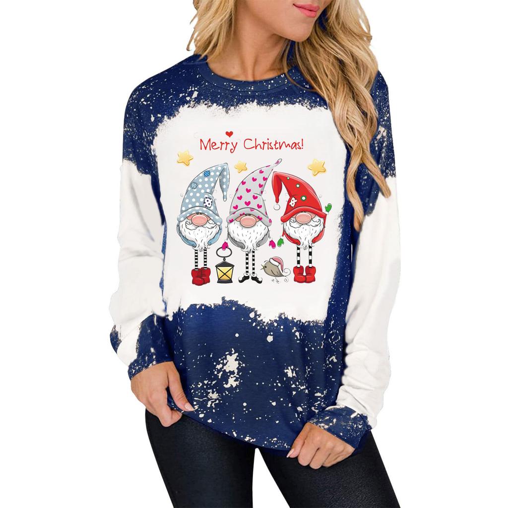 Уютная толстовка из полиэстера с лесным принтом и круглым вырезом, мягкая, микроэластичная, стандартной длины, повседневная, с плечами реглан, идеально подходит для осенне-зимнего сезона