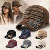 Cotton Retro Peaked Cap Cool Cowboy Hat Fashion Baseball Cap Unisex  Men Women