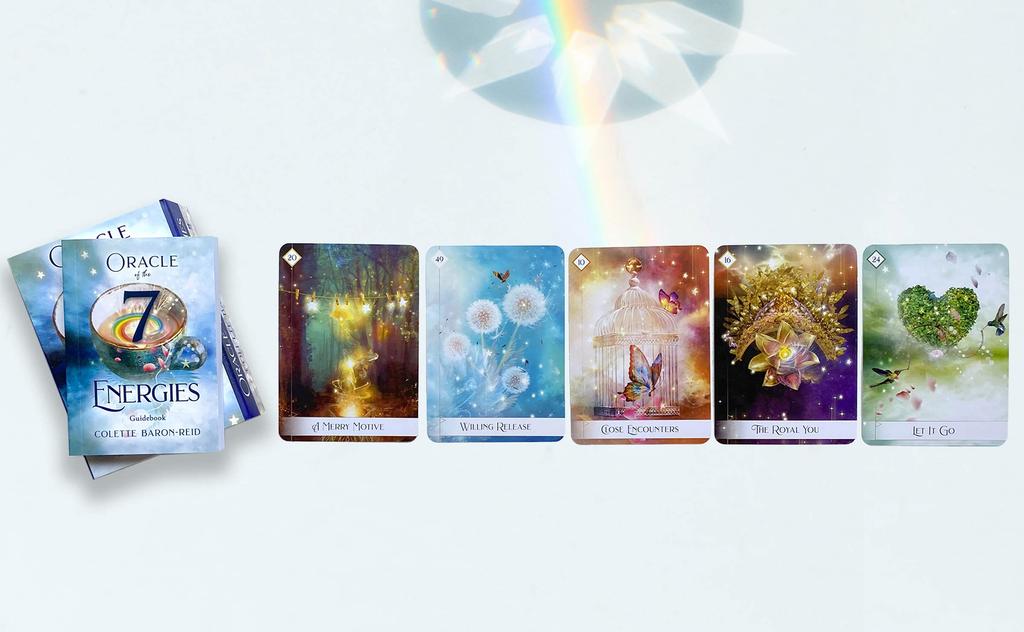 Oracle Cards Oracle of the Seven Energy Japanese Edition Affirmation Fortune Telling with Japanese Instruction Manual I.I.J