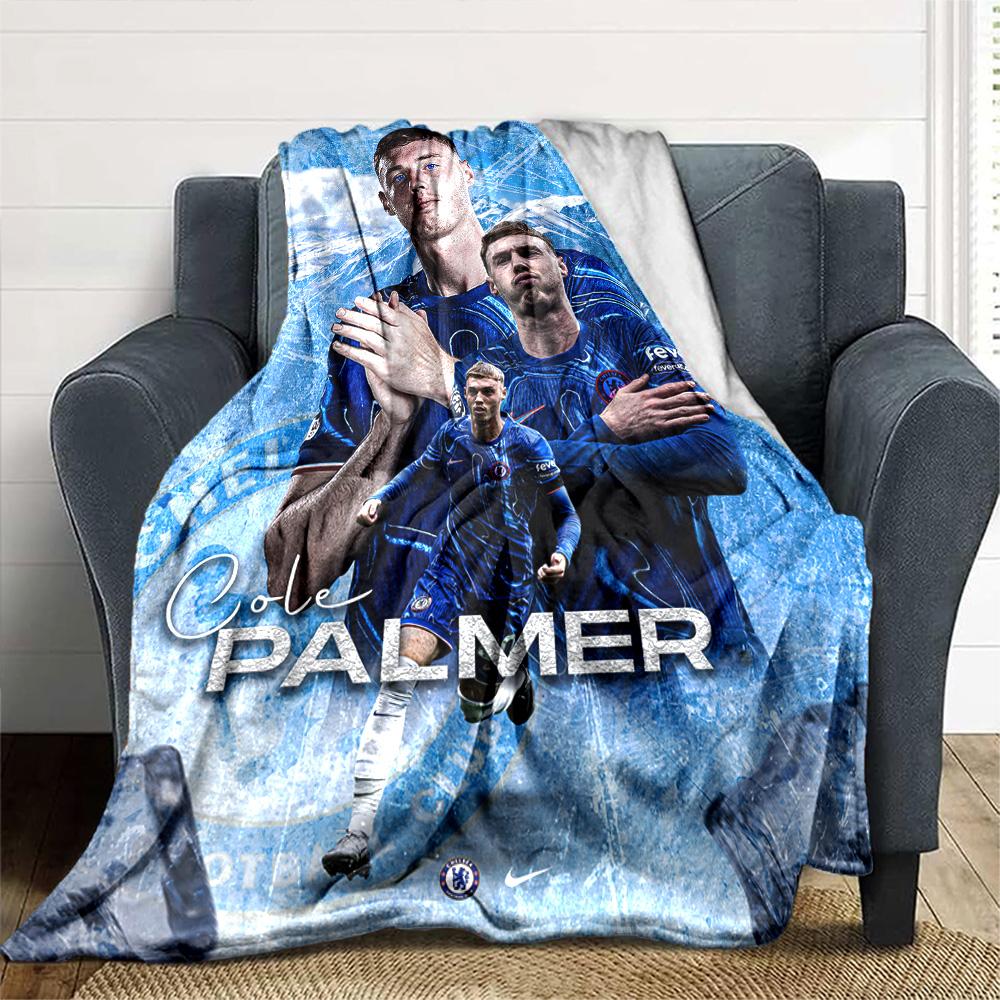 Chelsea Fc Football Player Blanket Ultra-Soft Perfect for Livingroom Couch Seaside for All Seasons Stylish Decor Birthday Christmas Gift Blanket