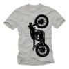 Vintage Motorcycle With Cb 550 Cafe Racer Biker Shirt Unisex T-Shirt