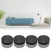 4Pcs Washer Dryer Anti Vibration Pad Anti Slip Heightening Pad for Washing Machine Refrigerator