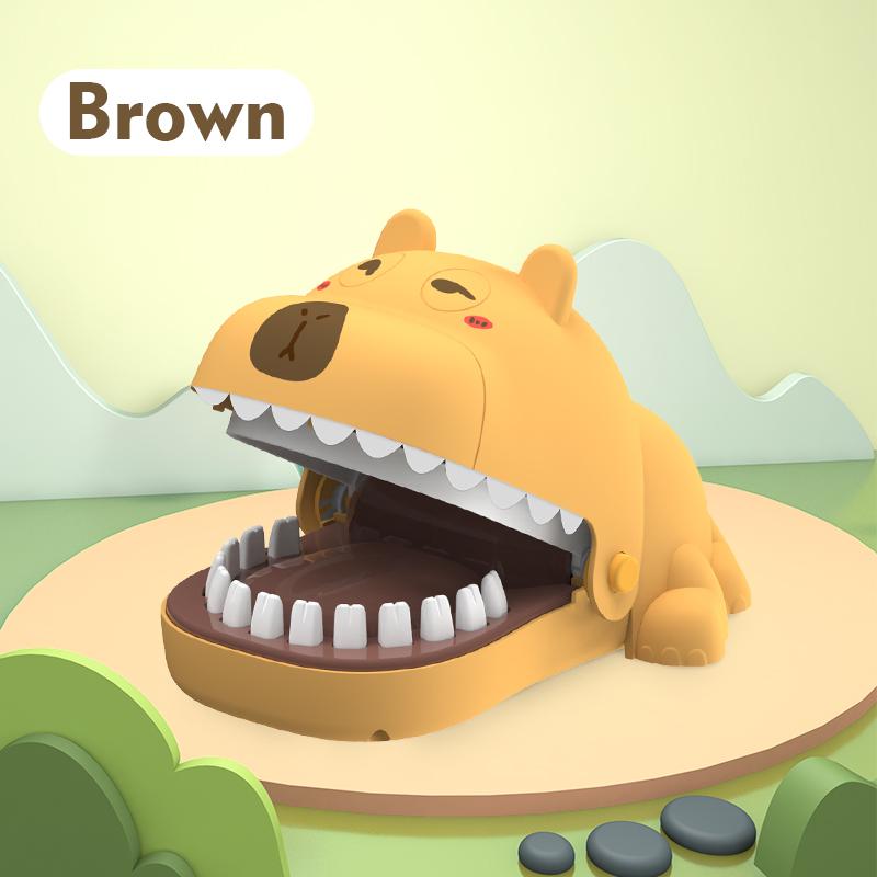 Детская игровая игрушка для вечеринки Игрушка-бегемот, кусающая пальцы Интерактивная игра для родителей и детей Игра для взаимодействия родителей и детей Бегемот, кусающий пальцы